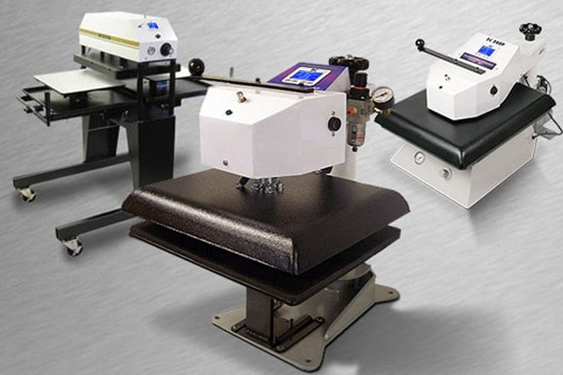 Prensa autom&aacute;ticas para estampado de serigraf&iacute;a tipo Heat Transfer